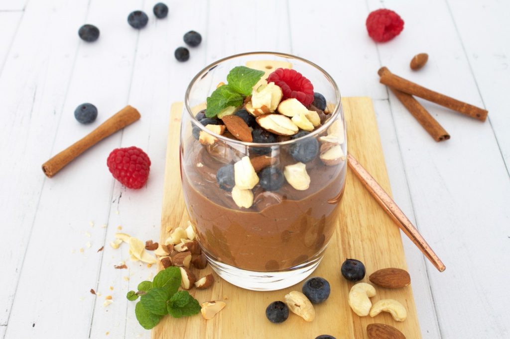 Coconut Carob Mousse