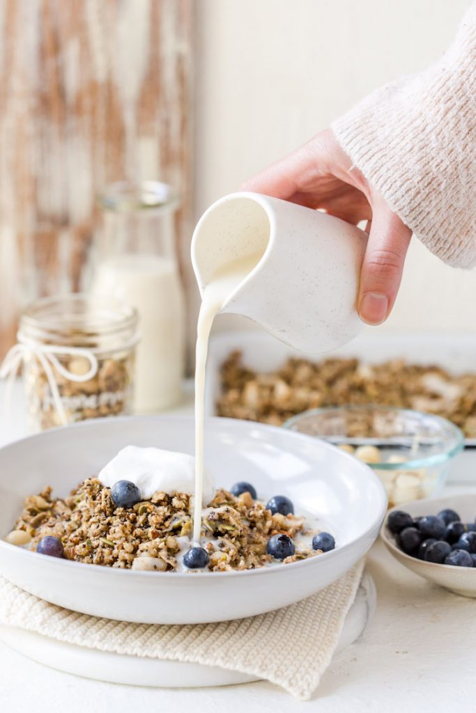 HomemadeGluten Free Granola Recipe