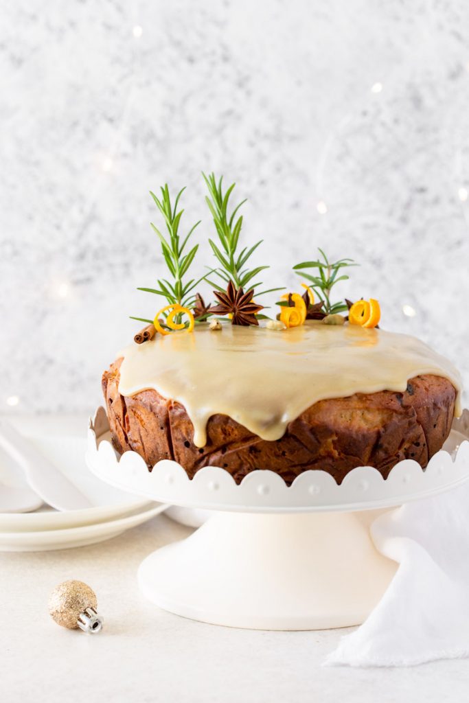 Gluten Free Chai Spiced Christmas Cake