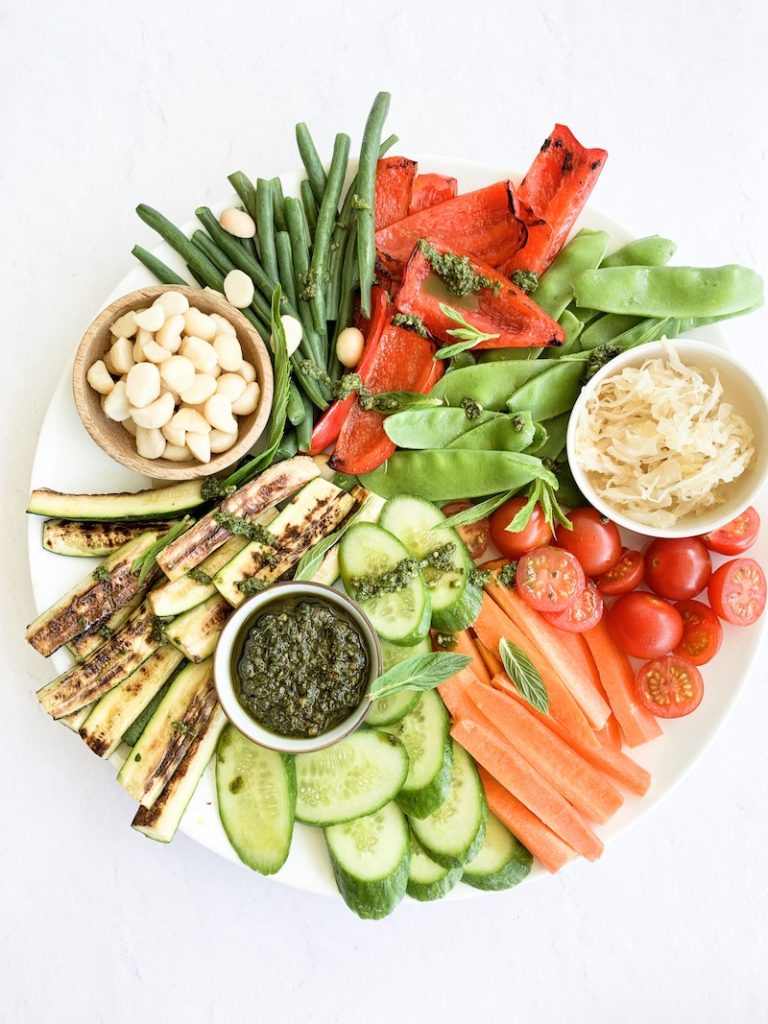 Healthy Vegetable Party Platter