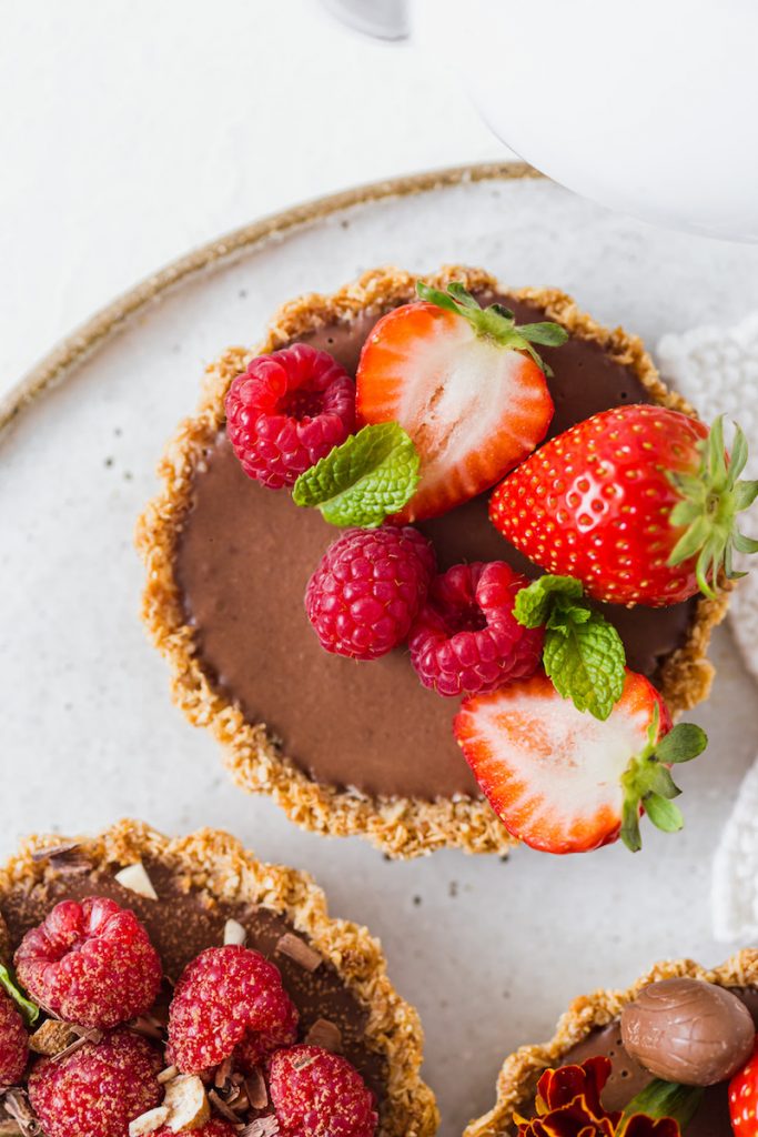 Easy Chocolate Tarts Gluten Free Dairy Free