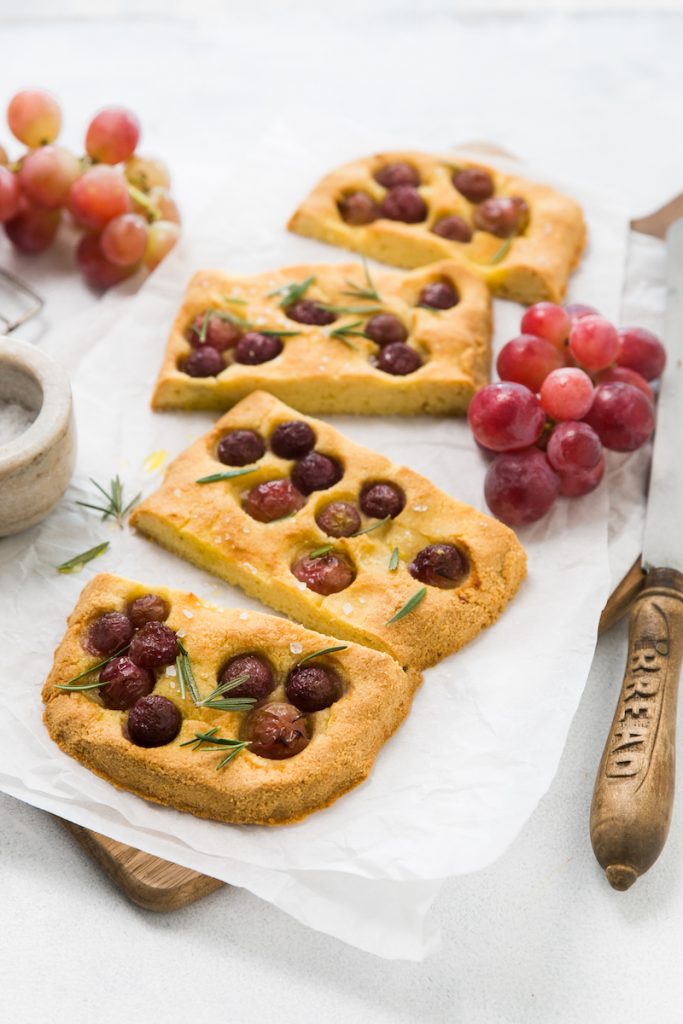 GF Grape Focaccia Recipe