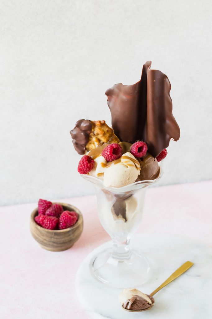 Ultimate Dairy Free Ice Cream Sundae