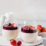Panna Cotta with Berry Coulis