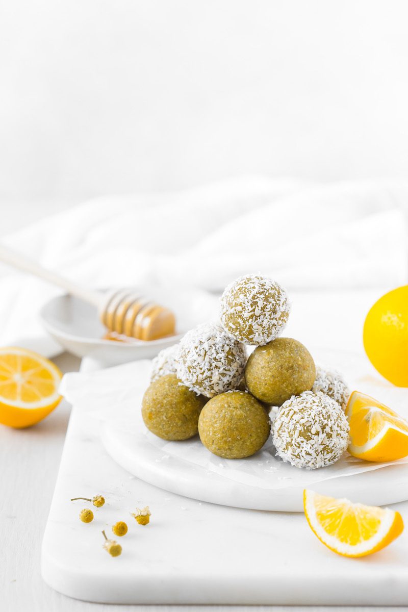 Lemon & Honey Immune Health Bites