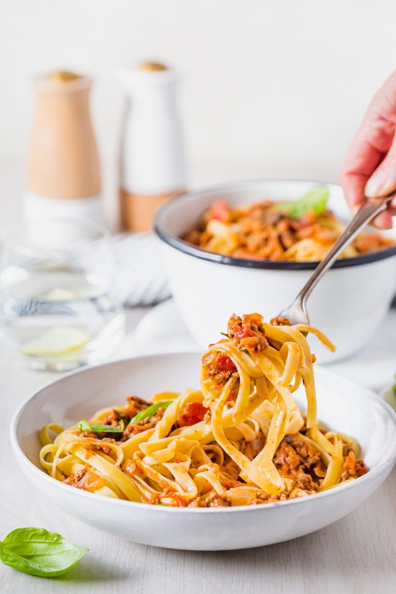 Gluten Free low FODMAP Spaghetti Bolognese Recipe